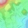 Mapa topográfico La Plaine, altitude, relevo