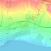 Mapa topográfico El Alquián, altitude, relevo