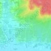 Mapa topográfico Le Carroir Bodin, altitude, relevo