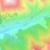 Mapa topográfico Seema, altitude, relevo