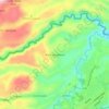 Mapa topográfico María Magdalena, altitude, relevo