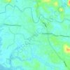 Mapa topográfico Muttar, altitude, relevo