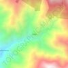 Mapa topográfico La Flor, altitude, relevo