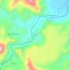 Mapa topográfico Ipoki, altitude, relevo