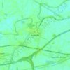 Mapa topográfico Rawcliffe, altitude, relevo