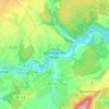 Mapa topográfico Böwingen/Attert, altitude, relevo