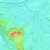 Mapa topográfico Zwiep, altitude, relevo