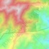 Mapa topográfico Khaira Gali, altitude, relevo
