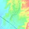 Mapa topográfico El Tintón Sur, altitude, relevo
