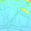 Mapa topográfico Sidayu, altitude, relevo