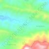 Mapa topográfico Cilebak, altitude, relevo