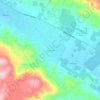 Mapa topográfico Los Guilicos, altitude, relevo