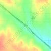 Mapa topográfico Dermott, altitude, relevo