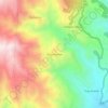 Mapa topográfico Tingo Nunuya, altitude, relevo