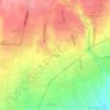Mapa topográfico Belega, altitude, relevo