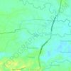 Mapa topográfico Talawi, altitude, relevo