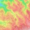 Mapa topográfico La Scie de Boutte, altitude, relevo