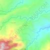Mapa topográfico Owacan, altitude, relevo