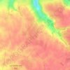 Mapa topográfico Féronval, altitude, relevo
