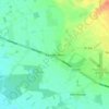 Mapa topográfico Barmby Moor, altitude, relevo