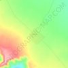 Mapa topográfico Miteda, altitude, relevo