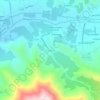 Mapa topográfico Villaseca, altitude, relevo