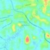 Mapa topográfico Methottu thazham, altitude, relevo
