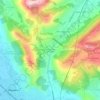 Mapa topográfico Località Ponti della Valle, altitude, relevo
