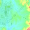 Mapa topográfico Shyville, altitude, relevo