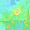 Mapa topográfico Batam Kota, altitude, relevo