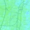 Mapa topográfico Lemahputro, altitude, relevo