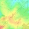 Mapa topográfico Sente Daviat, altitude, relevo