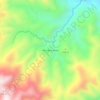 Mapa topográfico Plan de la Arada, altitude, relevo