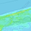 Mapa topográfico Midsland aan Zee, altitude, relevo