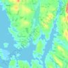 Mapa topográfico Nordvik, altitude, relevo