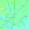 Mapa topográfico Inagdangan Sur, altitude, relevo