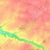 Mapa topográfico Kerguioc'h, altitude, relevo