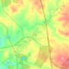Mapa topográfico Aivados, altitude, relevo