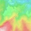 Mapa topográfico Garrabet, altitude, relevo