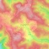 Mapa topográfico Lettgenbrunn (Gemeinde Jossgrund), altitude, relevo