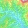 Mapa topográfico Pozzacchi, altitude, relevo