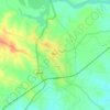 Mapa topográfico Siuri, altitude, relevo