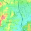 Mapa topográfico Kampung Sungai Merab Jaya, altitude, relevo