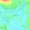 Mapa topográfico Hordley, altitude, relevo