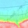 Mapa topográfico Sherburn, altitude, relevo