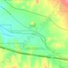 Mapa topográfico Pantano, altitude, relevo