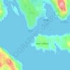 Mapa topográfico Tob Rubha nam Buthan, altitude, relevo