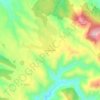 Mapa topográfico Relva Grande, altitude, relevo