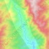 Mapa topográfico Humaya, altitude, relevo
