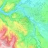 Mapa topográfico Saint-Ignace, altitude, relevo